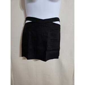 Rumer Black Avalon Wrap Skirt Size M